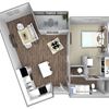 Floor Plan B3: 1 Bedroom, 1 Bathroom - 859 S
